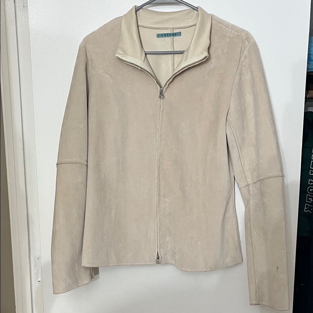 Velvet by Graham & Spencer Cream Women's Blazer